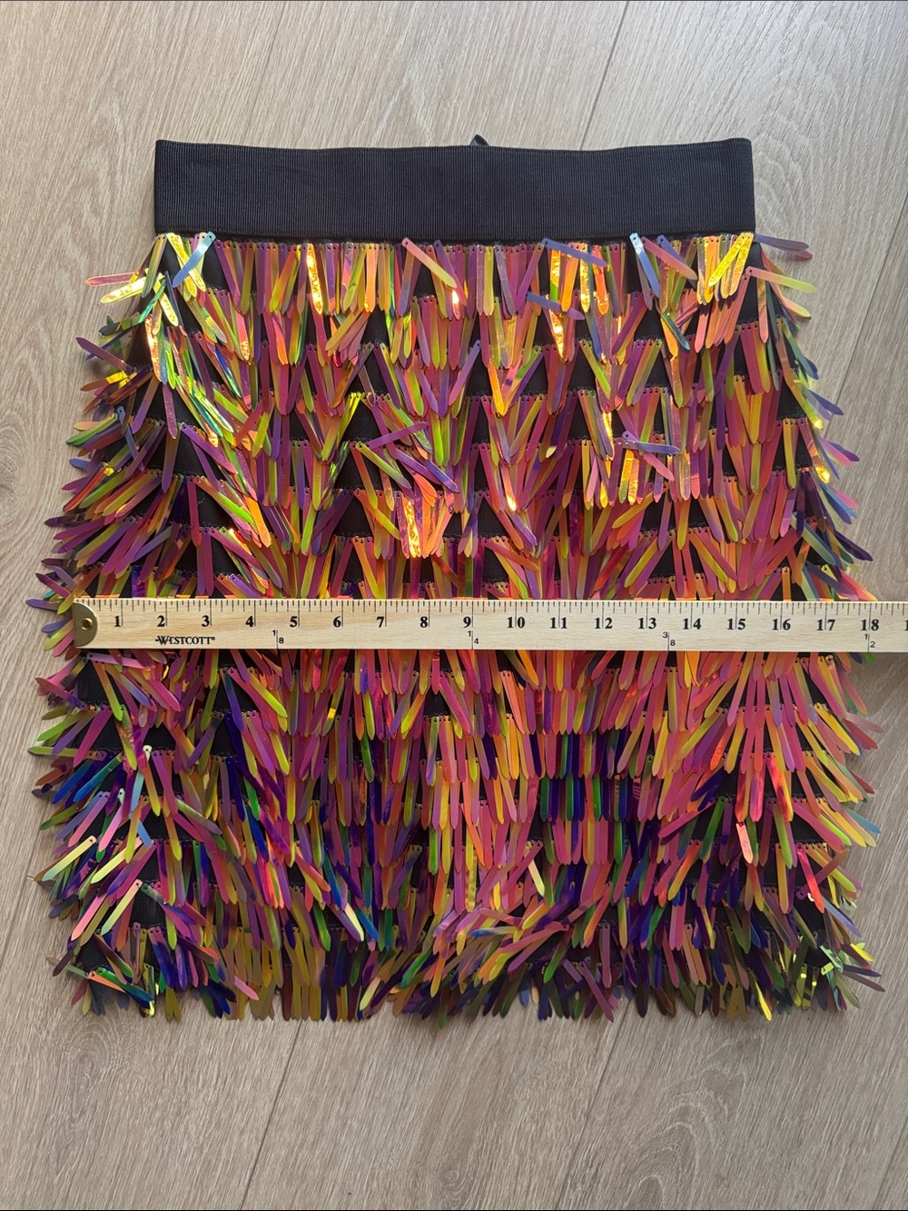 Milly Matchstick Sequin Pencil Skirt Size 2 (estimated) - Picture 15 of 16